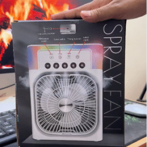 Portable Mist Maker Rechargeable Ac Fan